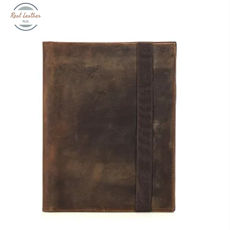 Crazy Horse Leather A5 File Organizer Notebooks & Notepads