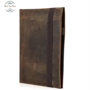Crazy Horse Leather A5 File Organizer Notebooks & Notepads