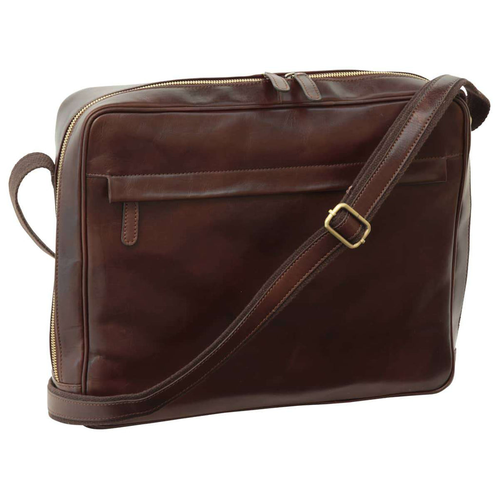LUSSO Vachetta Leather Messenger