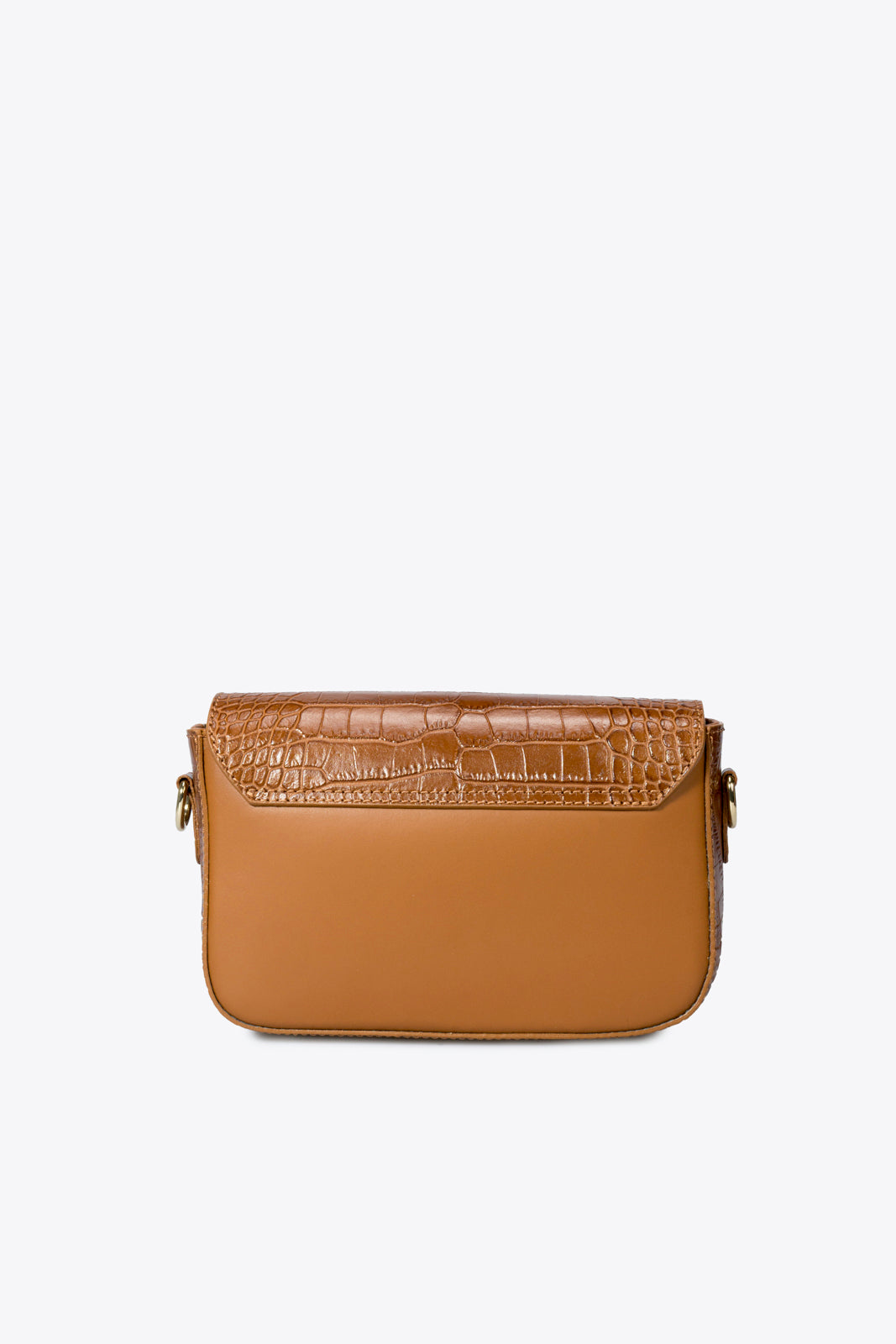 Giorgia Made in Italy Leather Crossbody Bag – Tan