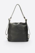 Serena Made in Italy Leather Backpack – Black