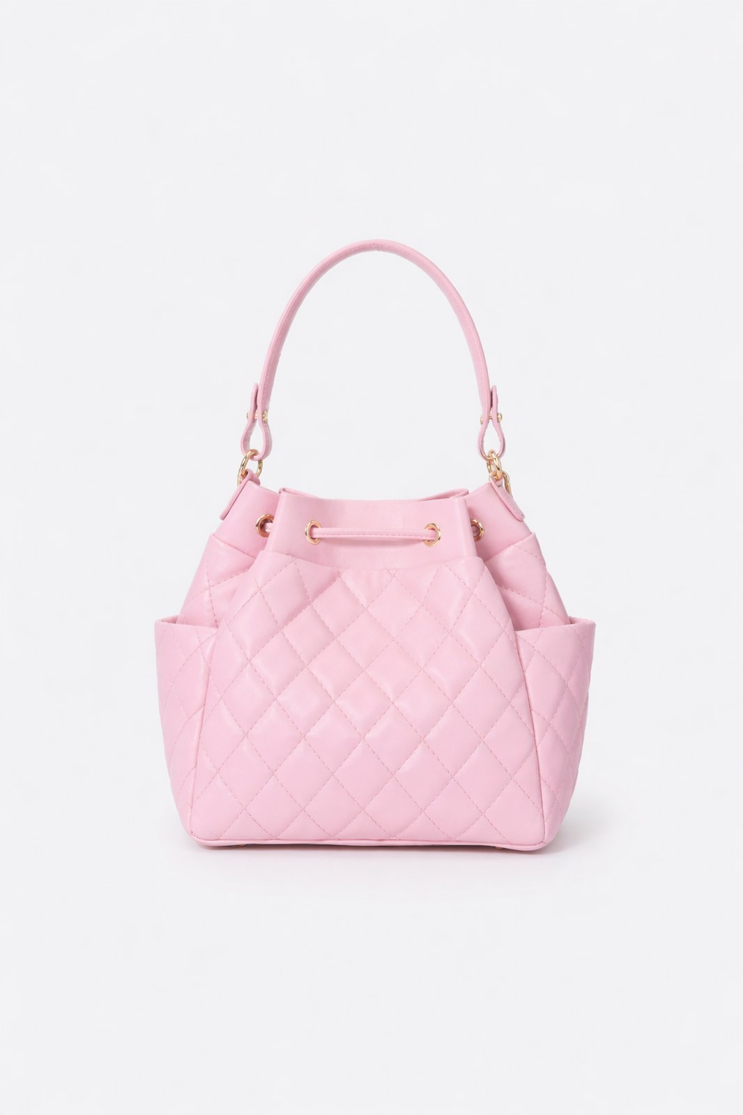 Veronica Made in Italy Full Grain Leather Top Handle Handbag – Pink