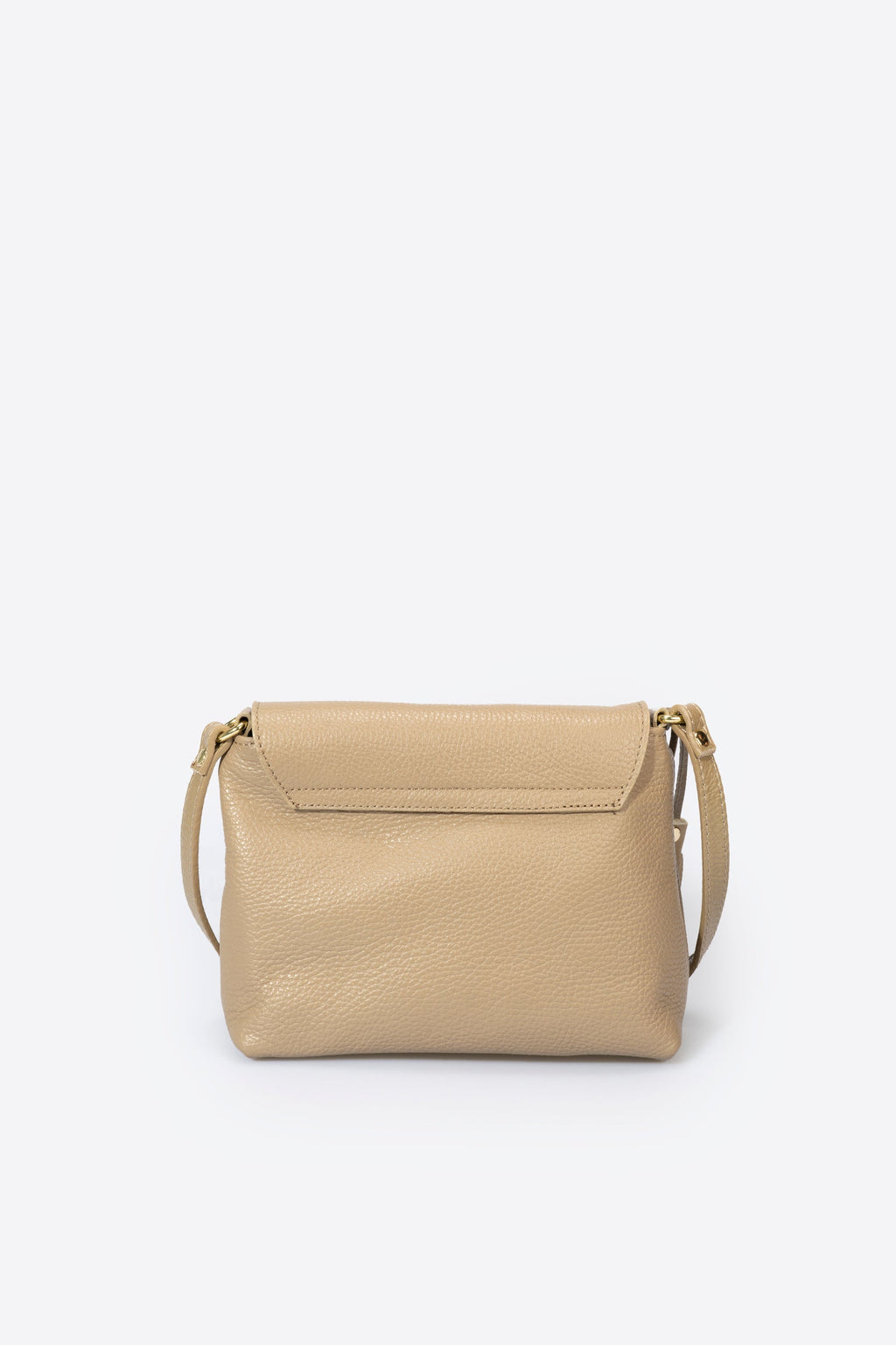 Stella Made in Italy Leather Crossbody Bag – Taupe