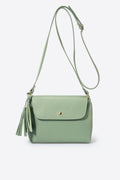 Stella Made in Italy Leather Crossbody Bag – Mint Green