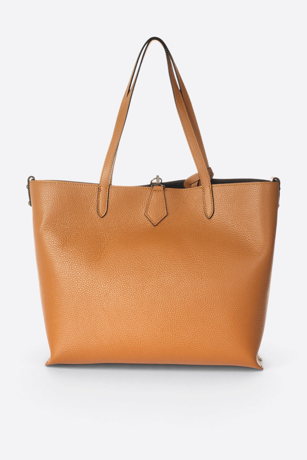 Nicoletta Made in Italy Leather Tote Bag – Cognac