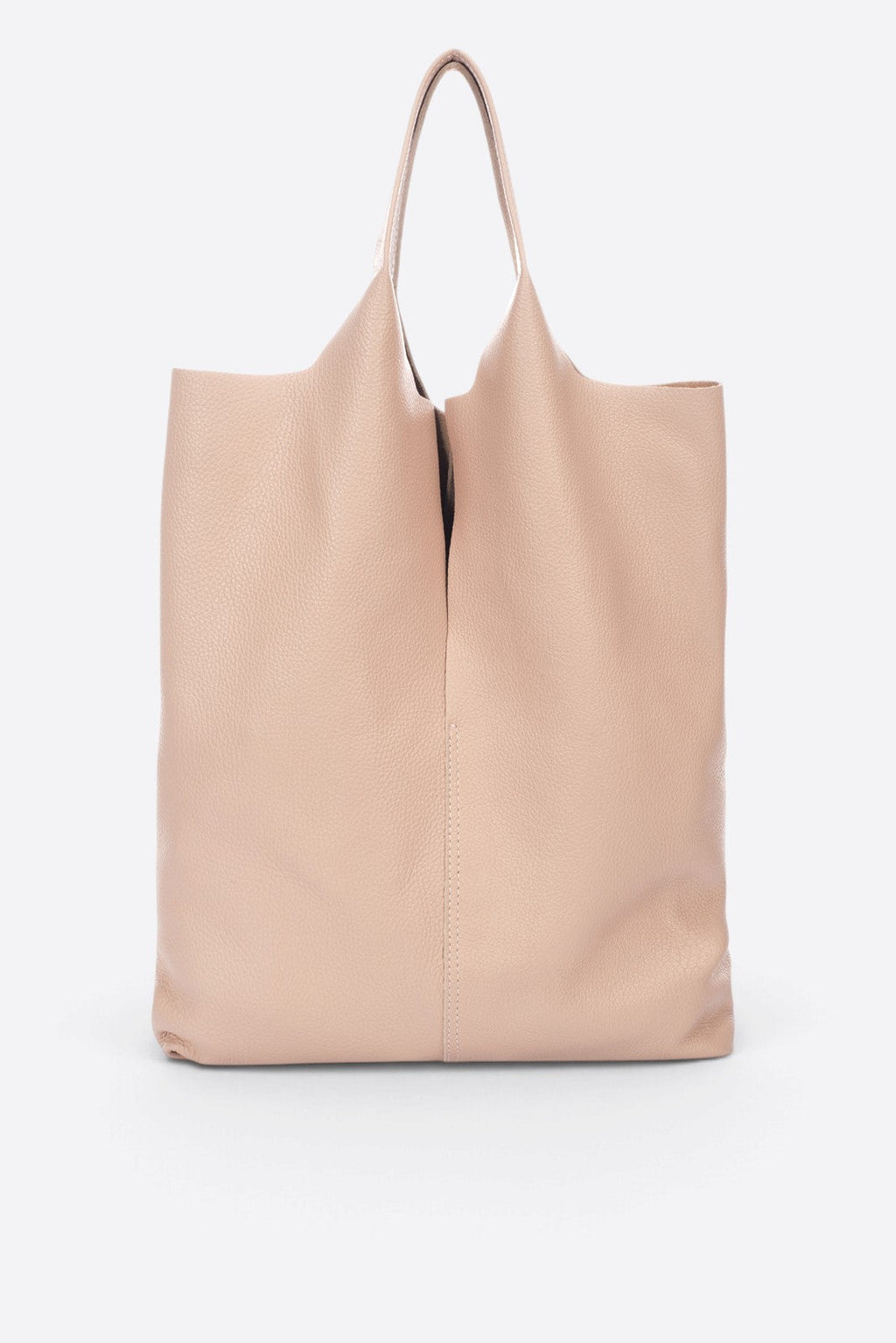 Martina Made in Italy Leather Tote Bag – Blush Pink