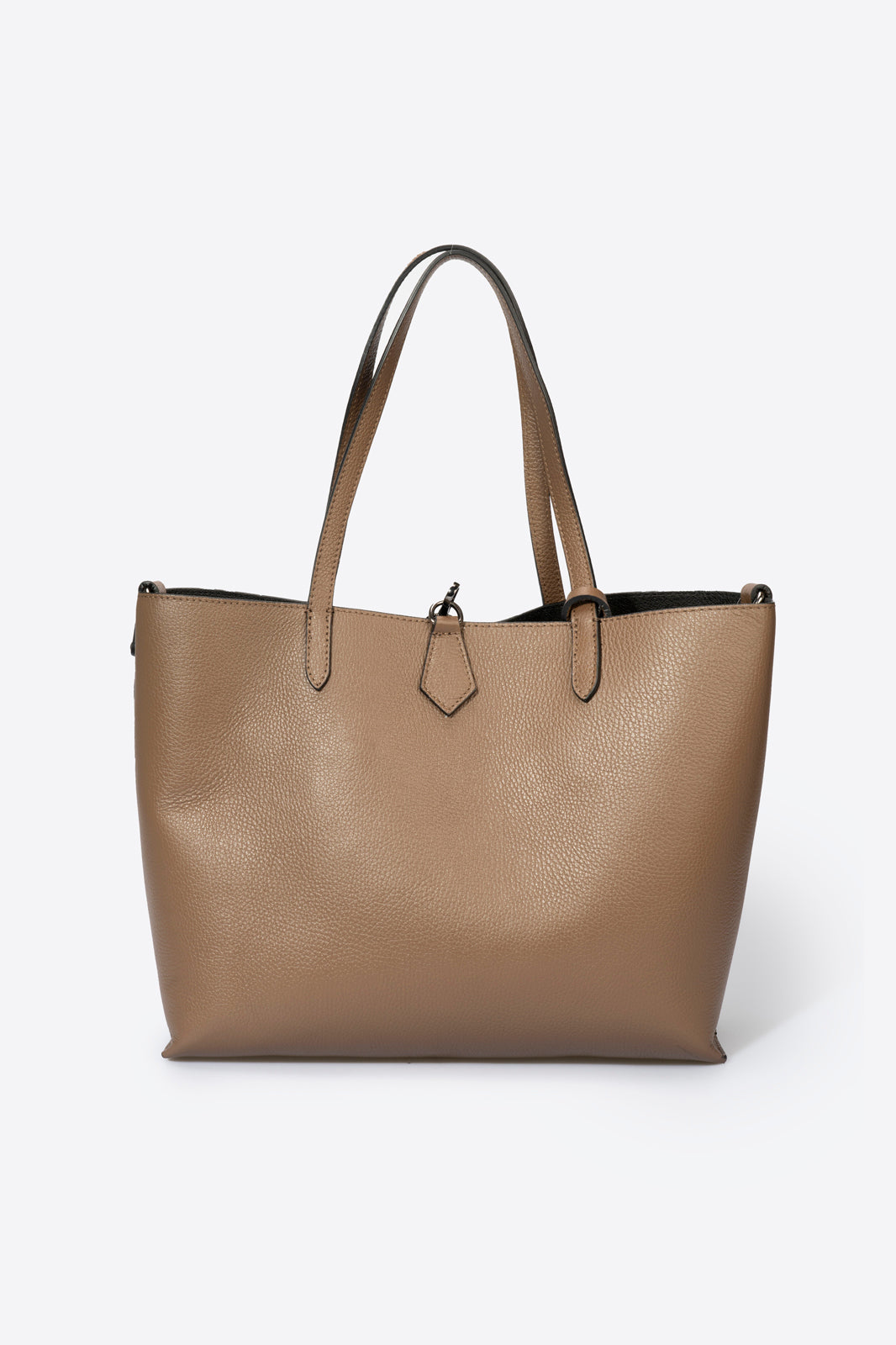 Nicoletta Made in Italy Leather Tote Bag – Taupe