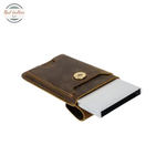 Genuine Leather Personalized Anti-theft Card Case
