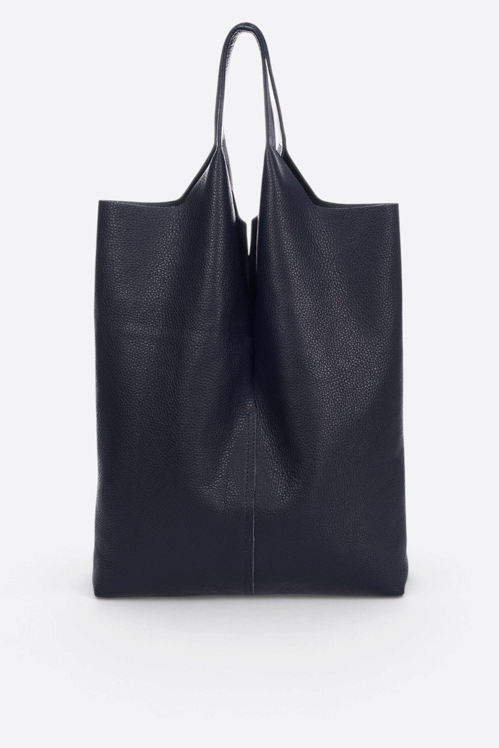 Martina Made in Italy Leather Tote Bag – Dark Blue