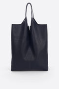 Martina Made in Italy Leather Tote Bag – Dark Blue