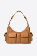 Livia Made in Italy Leather Top Handle Handbag – Cognac