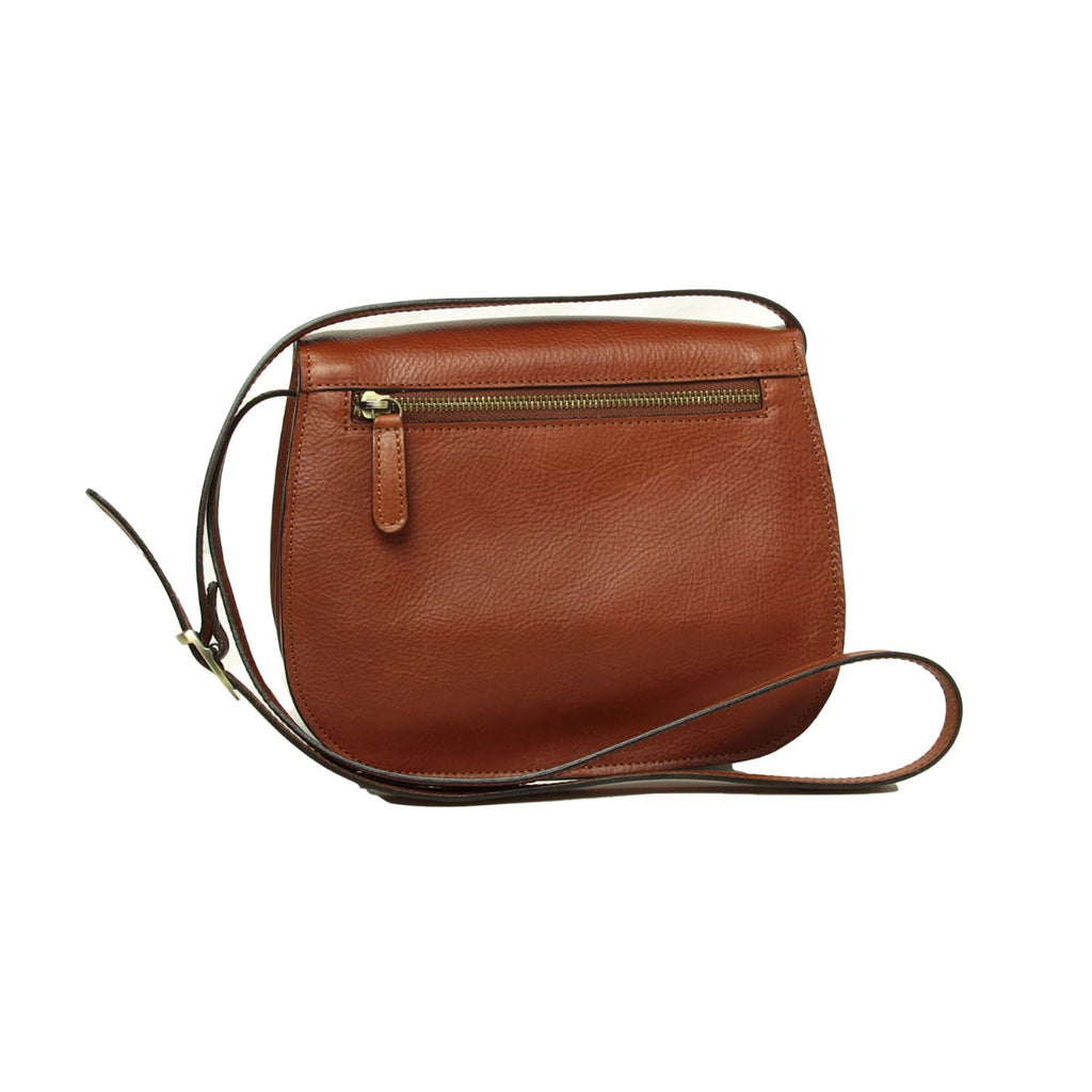 LUSSO Women's shoulder bag in full grain calfskin