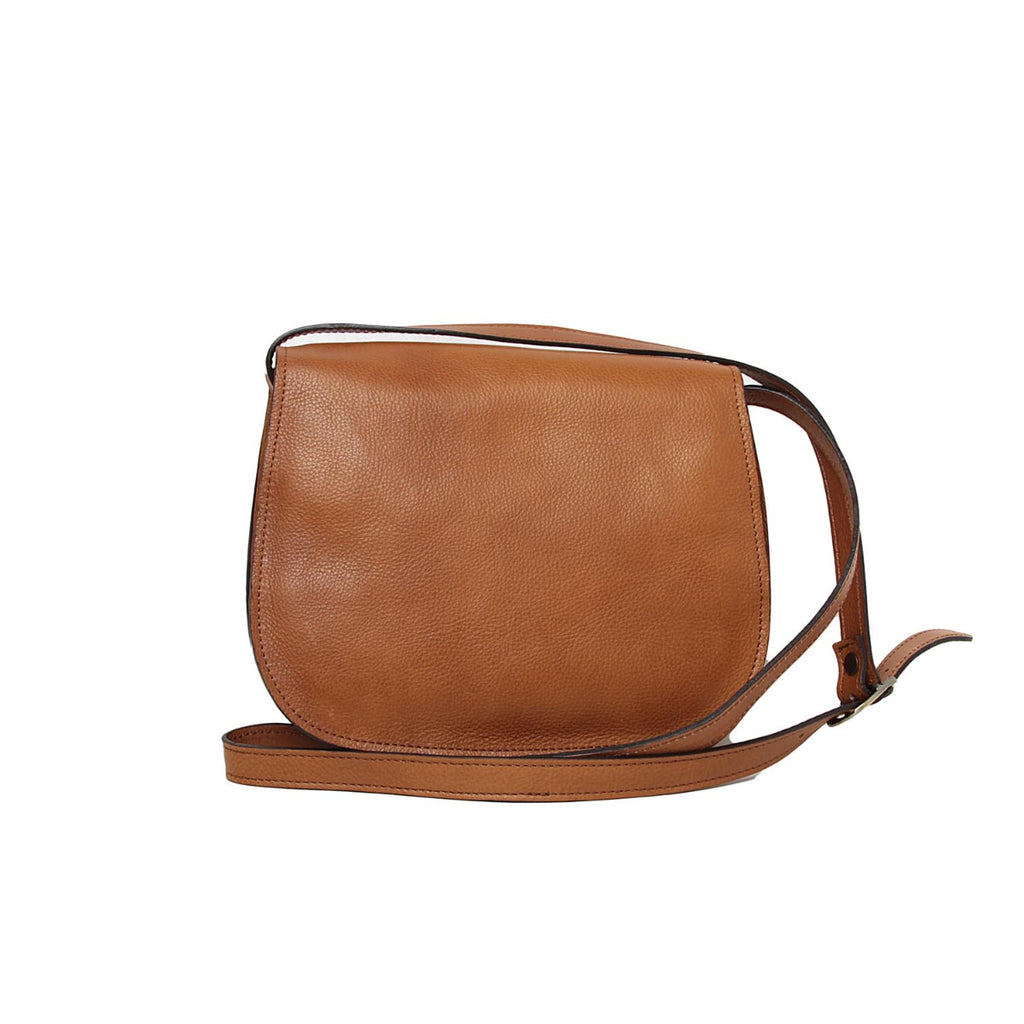 LUSSO Women's shoulder bag in full grain calfskin