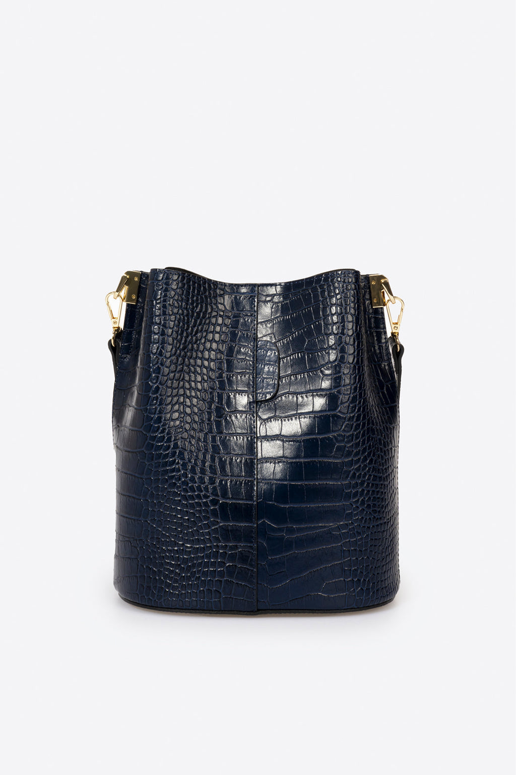 Bianca Made in Italy Leather Shoulder Bag – Blue