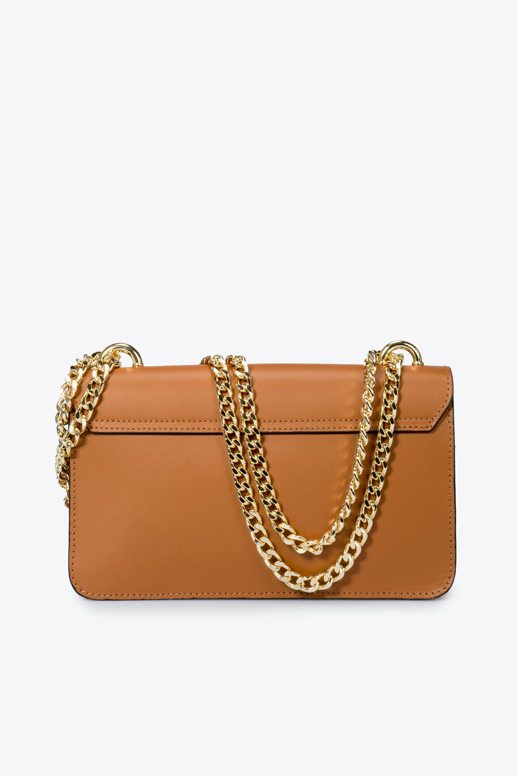 Chiara Made in Italy Leather Crossbody Bag – Cognac