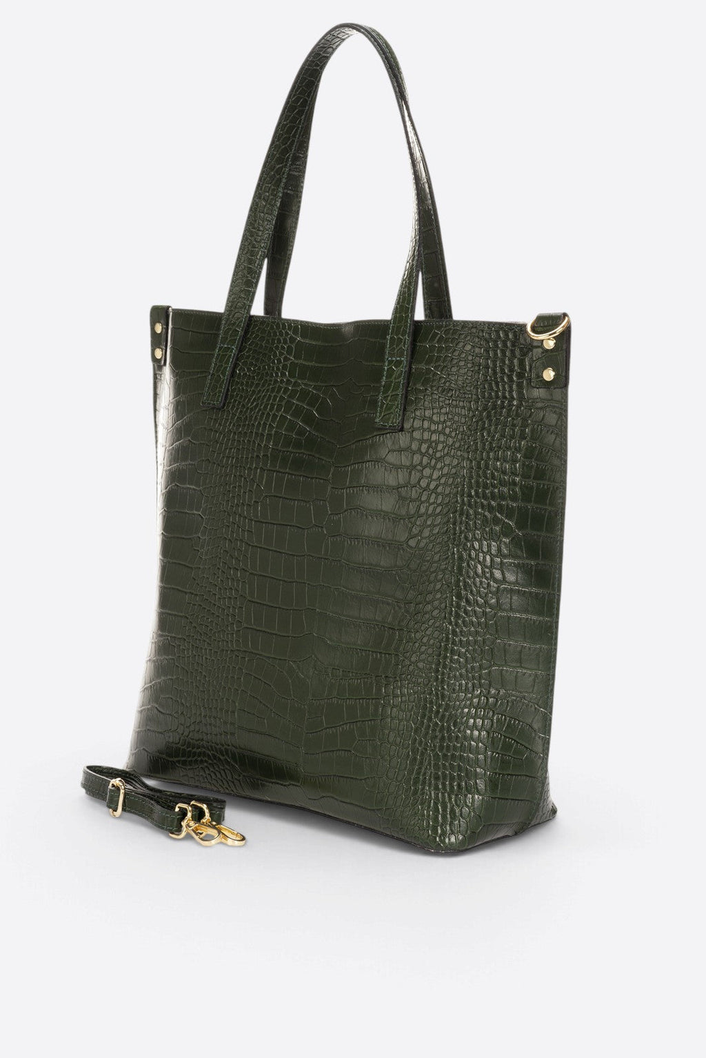 Valentina Made in Italy Leather Shoulder Bag – Green