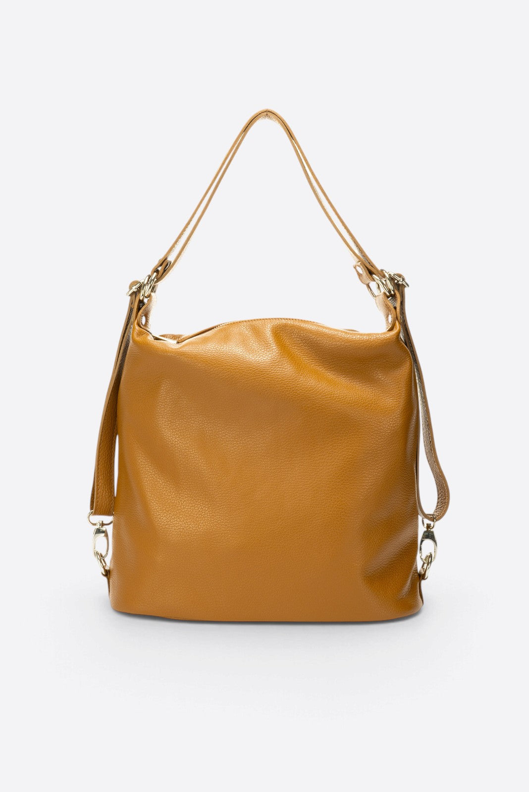 Serena Made in Italy Leather Backpack – Tan