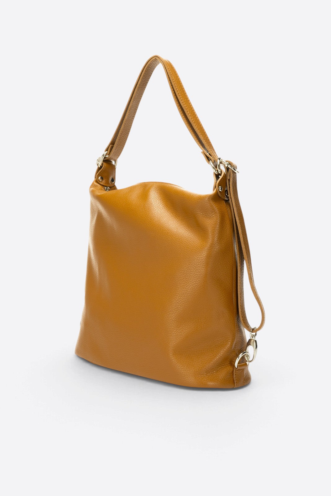 Serena Made in Italy Leather Backpack – Tan