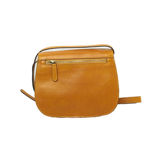 LUSSO Women's shoulder bag in full grain calfskin