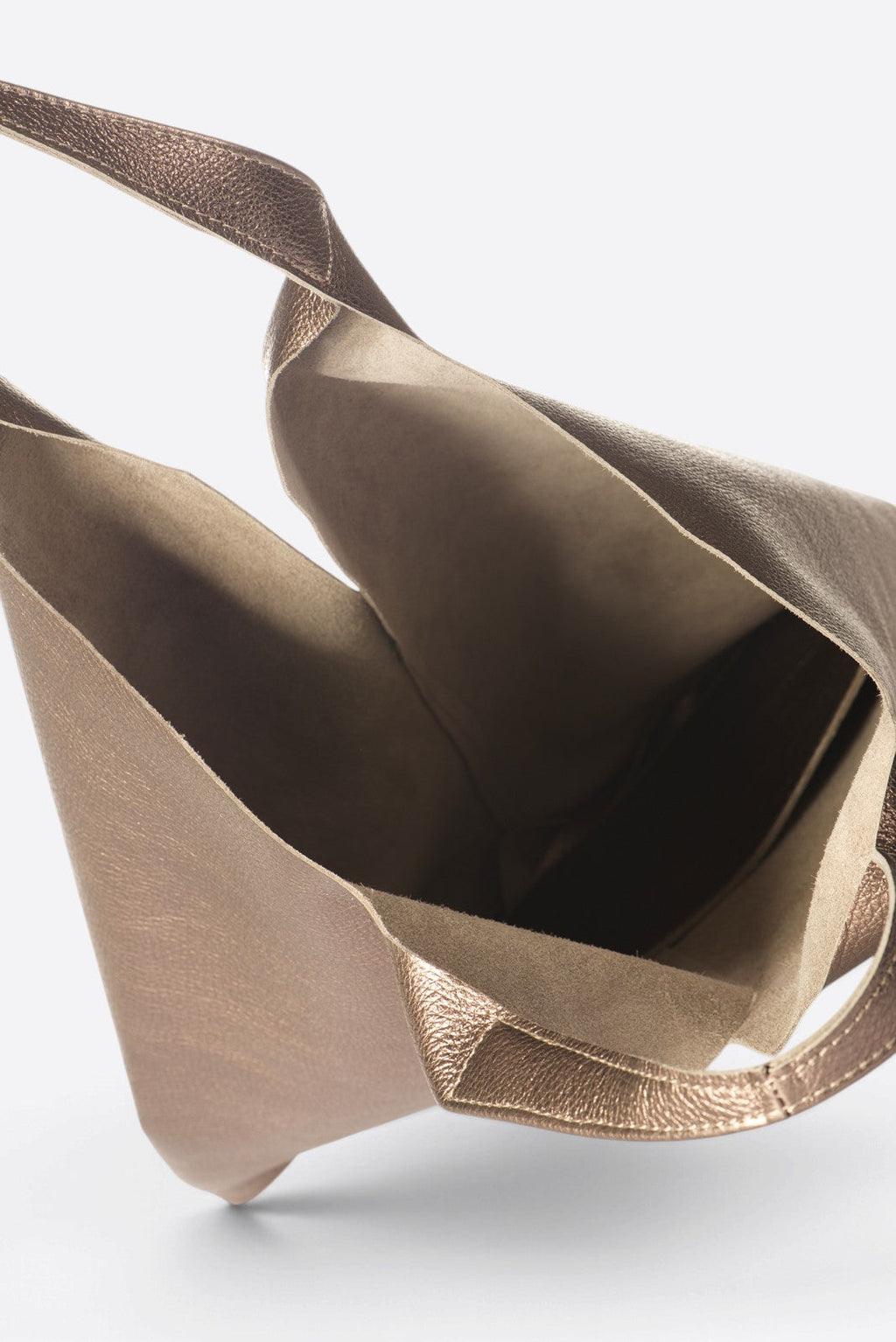 Martina Made in Italy Leather Tote Bag – Gun Metal