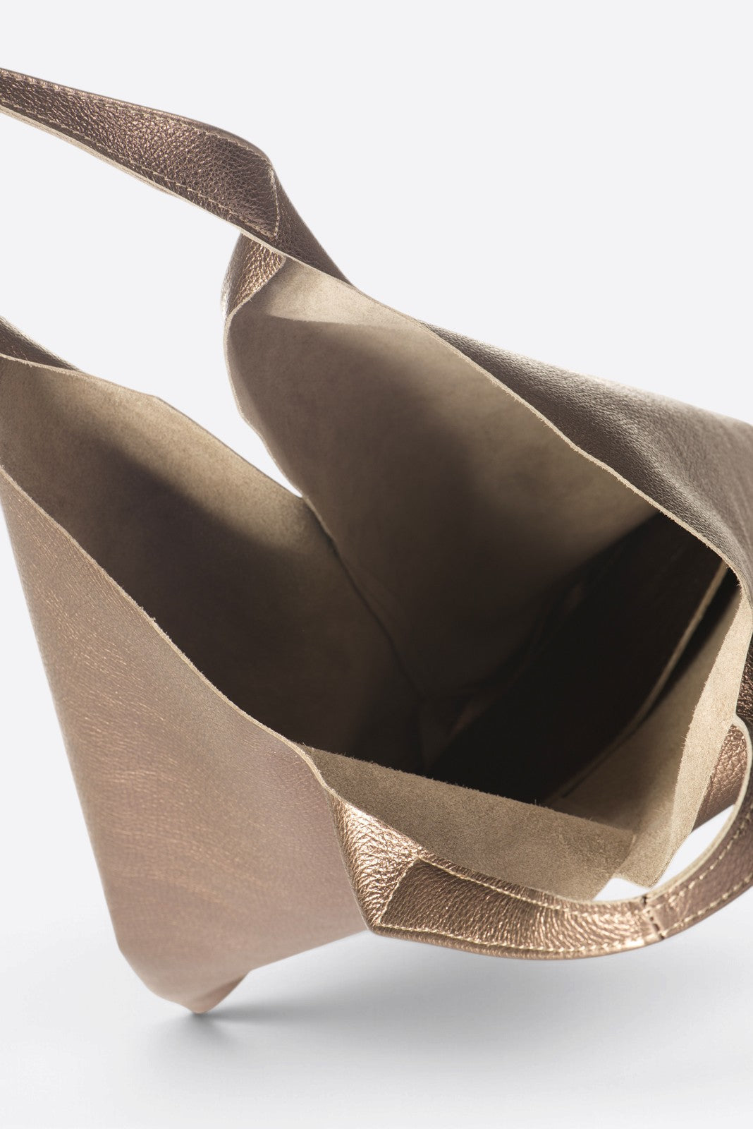 Martina Made in Italy Leather Tote Bag – Gun Metal