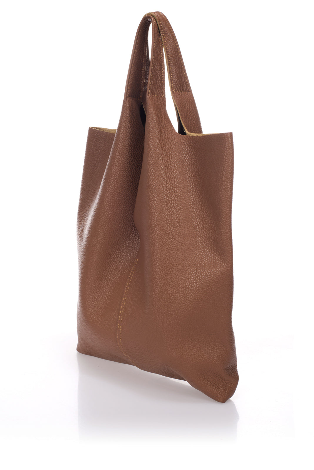 Martina Made in Italy Leather Tote Bag – Tan