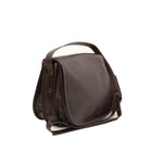 LUSSO Women's shoulder bag in full grain calfskin
