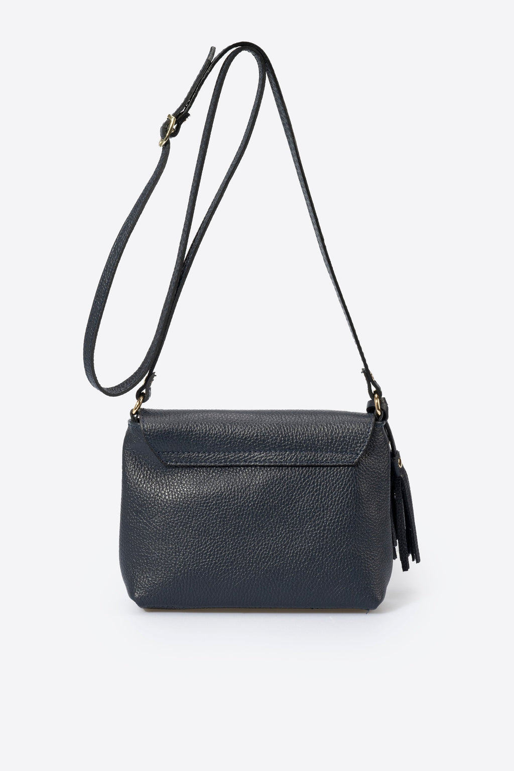 Stella Made in Italy Leather Crossbody Bag – Blue