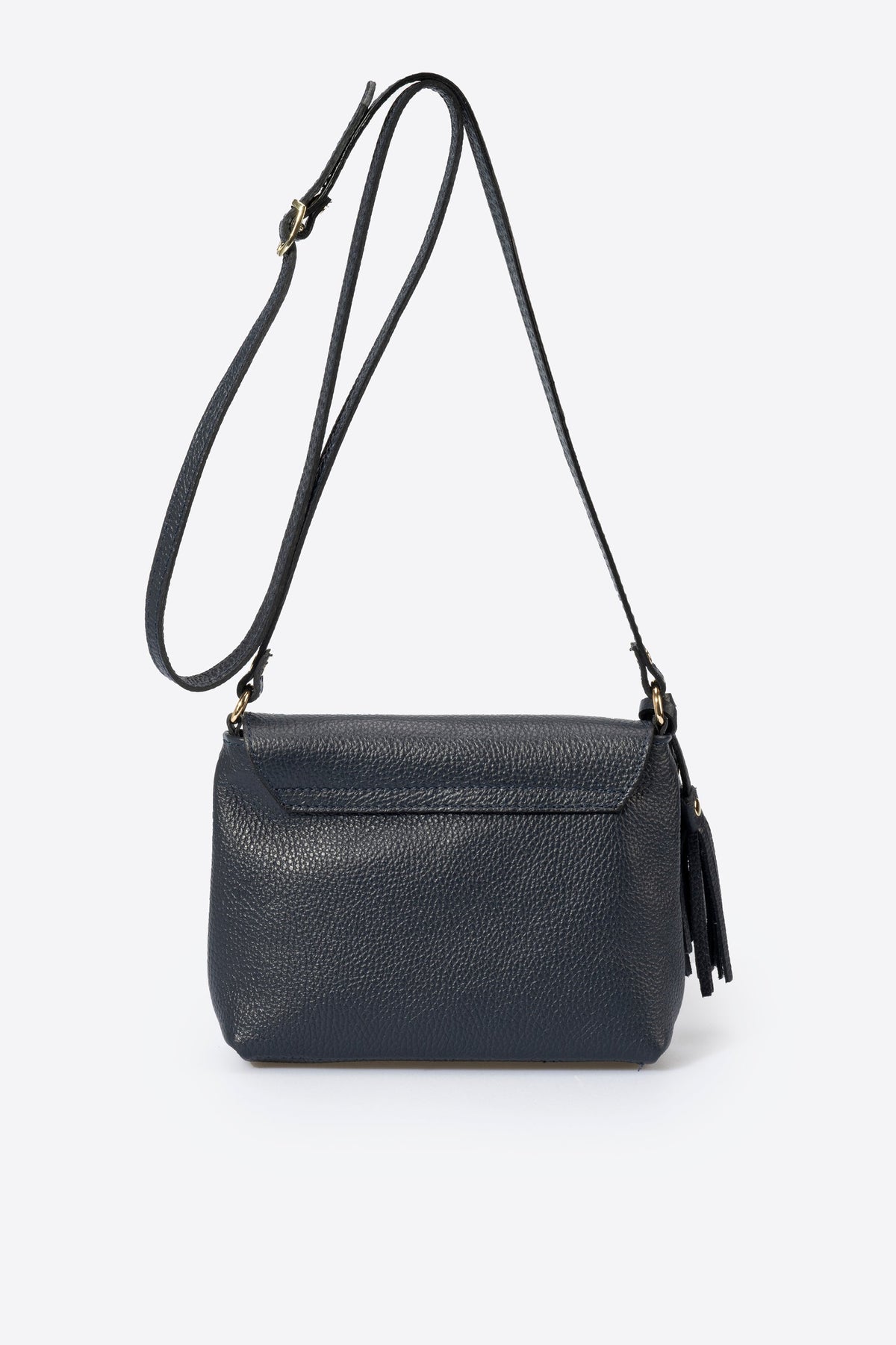 Stella Made in Italy Leather Crossbody Bag – Blue