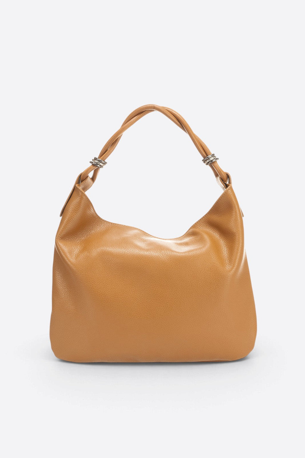 Paola Made in Italy Leather Shoulder Bag – Cognac