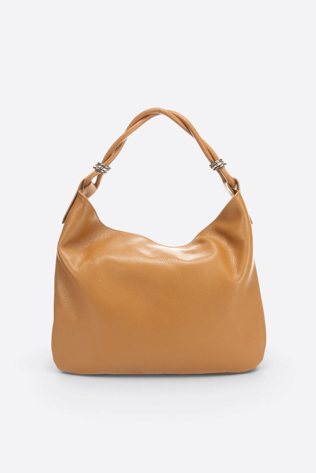 Paola Made in Italy Leather Shoulder Bag – Cognac