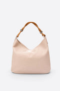 Paola Made in Italy Leather Shoulder Bag – Blush Pink