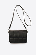 EMILIA leather crossbody bag - Nero
