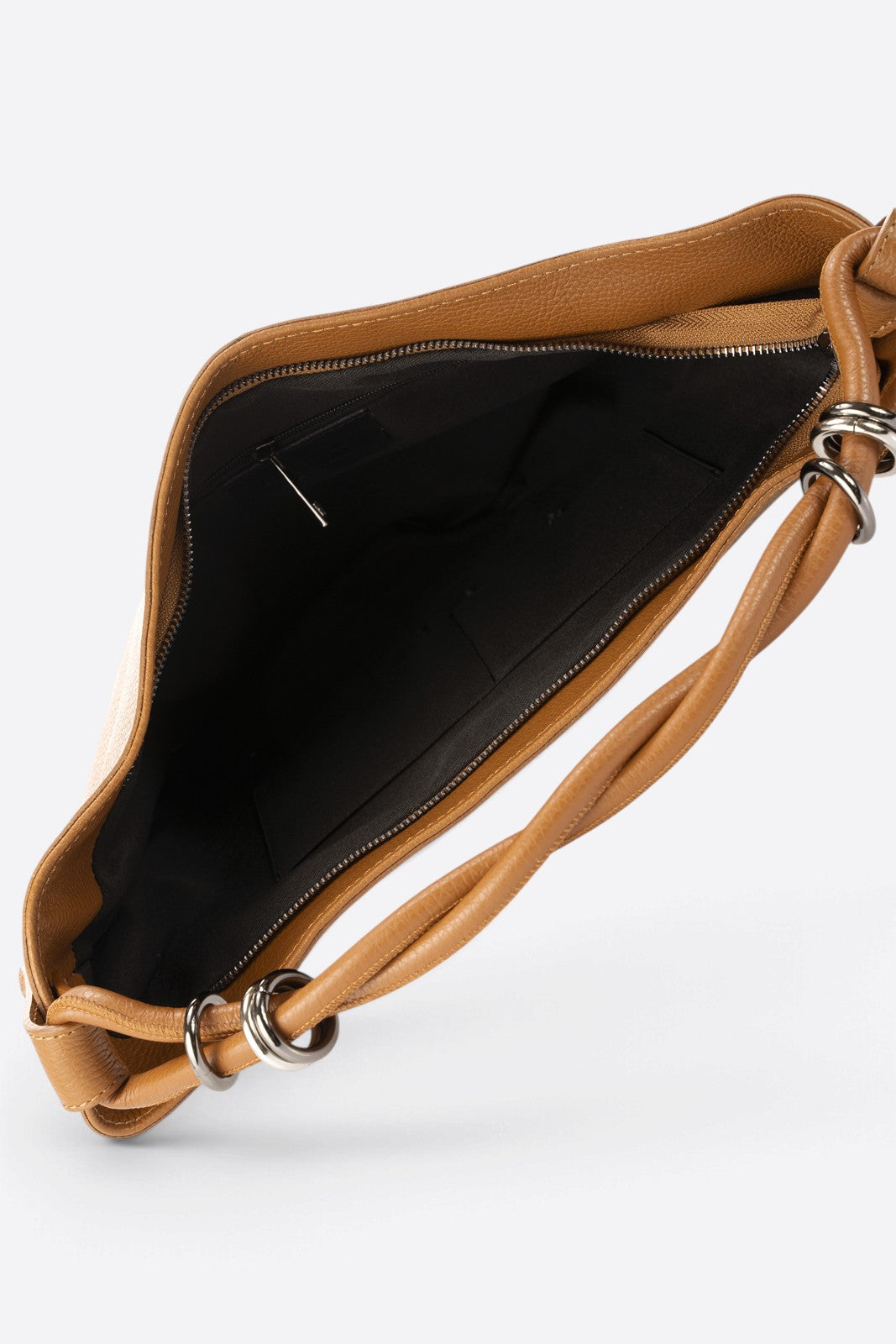 Paola Made in Italy Leather Shoulder Bag – Cognac