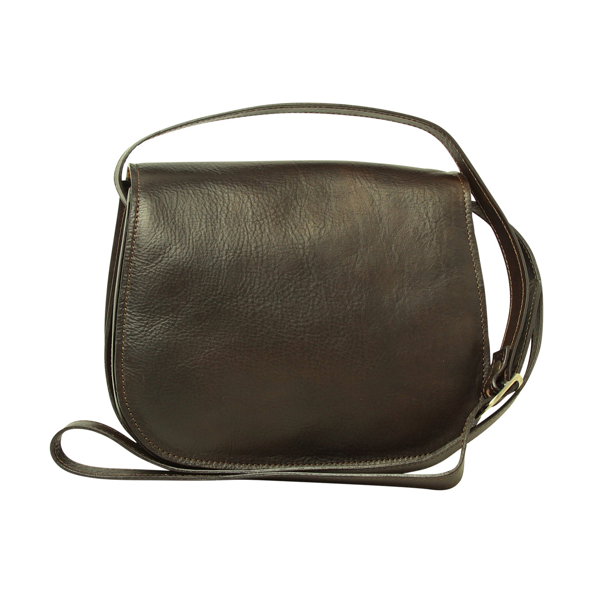 LUSSO Women's shoulder bag in full grain calfskin