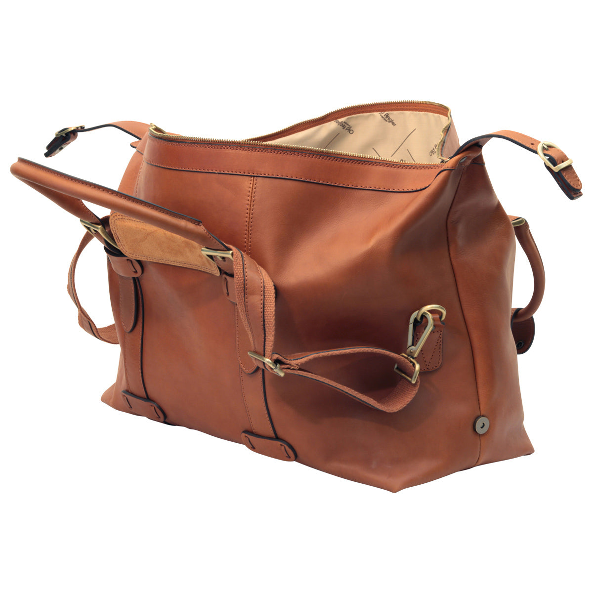 LUSSO Cowhide leather Travel Bag