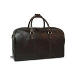 Full grain leather large travel bag