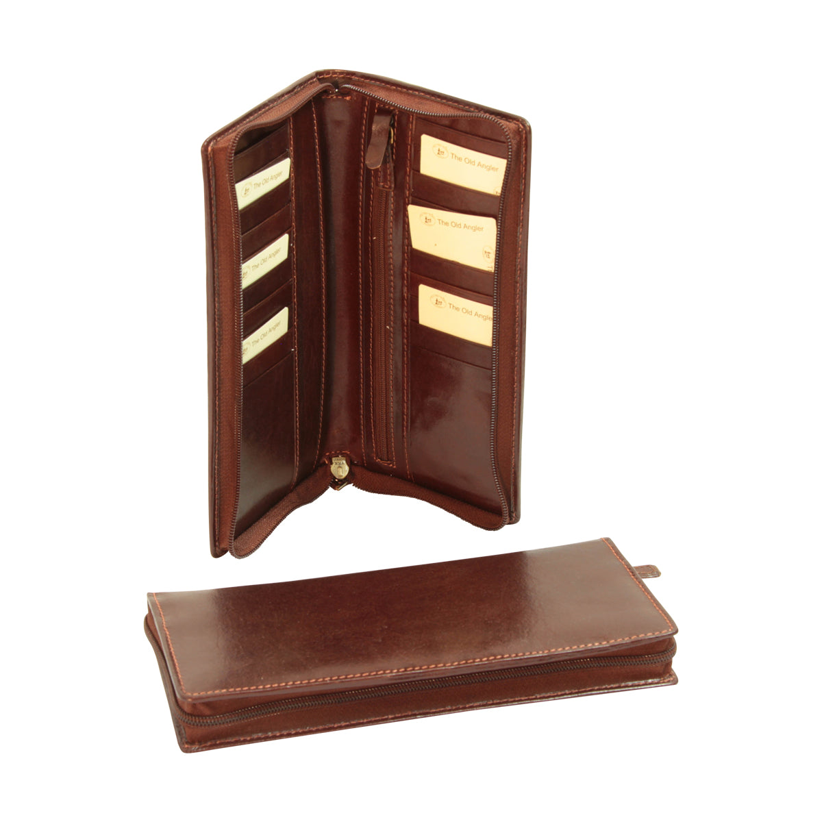 LUSSO Leather travel wallet