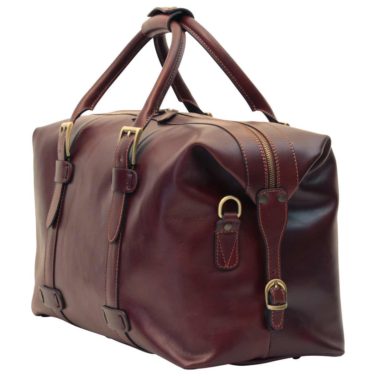 LUSSO Cowhide leather Travel Bag