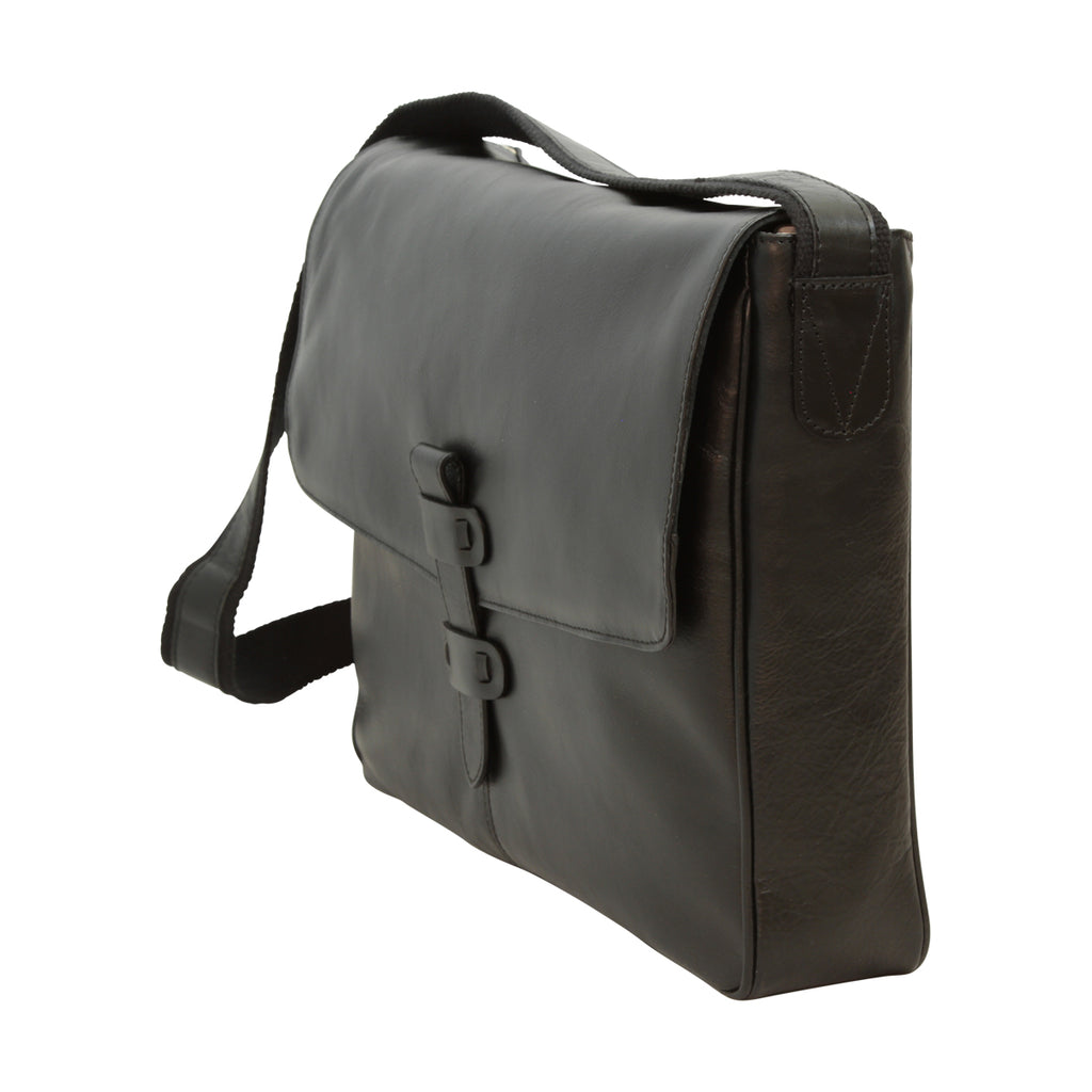 LUSSO Cowhide Leather Messenger