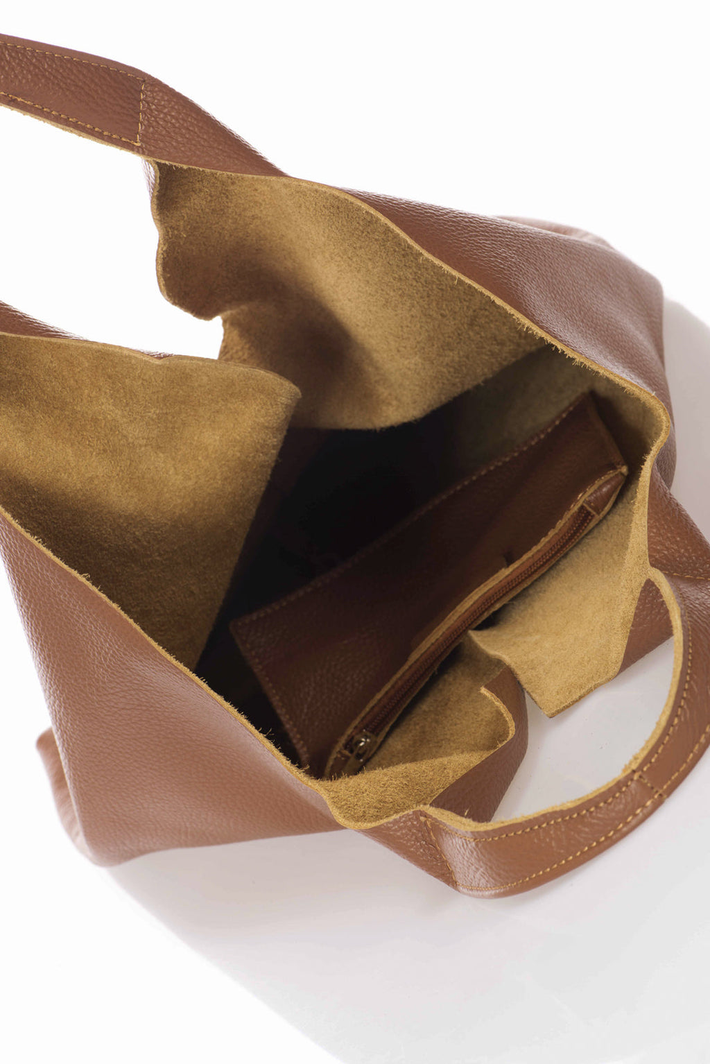 Martina Made in Italy Leather Tote Bag – Tan