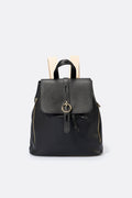 MAEVE leather backpack - Black
