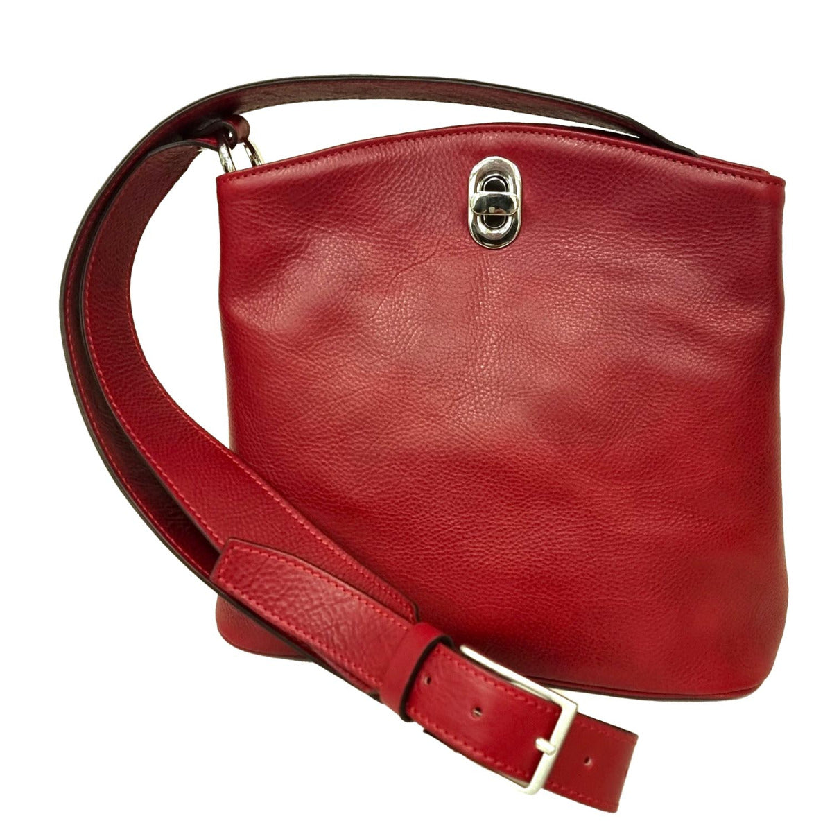 LUSSO Leather bucket bag