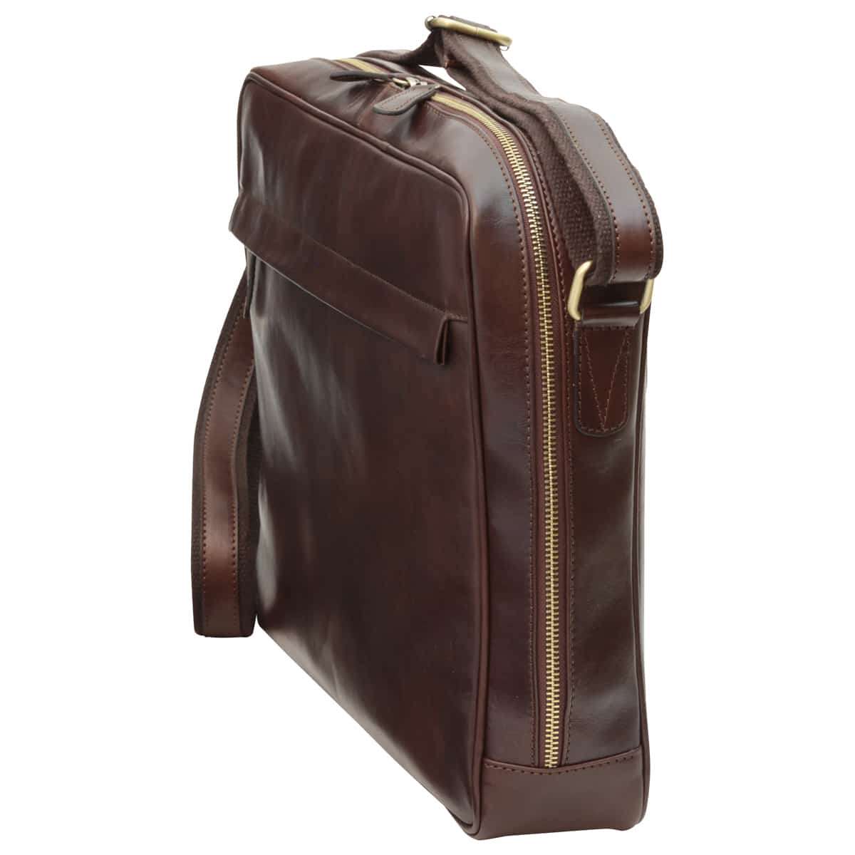 LUSSO Vachetta Leather Messenger