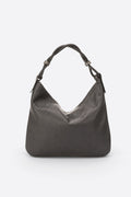 Paola Made in Italy Leather Shoulder Bag – Black