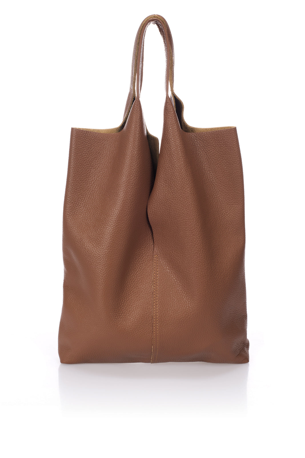 Martina Made in Italy Leather Tote Bag – Tan