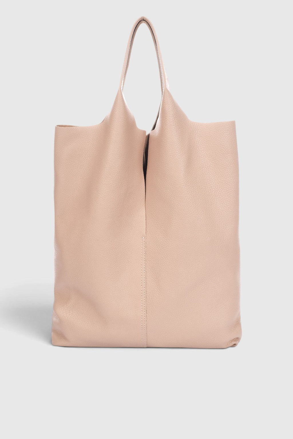 Martina Made in Italy Leather Tote Bag – Blush Pink