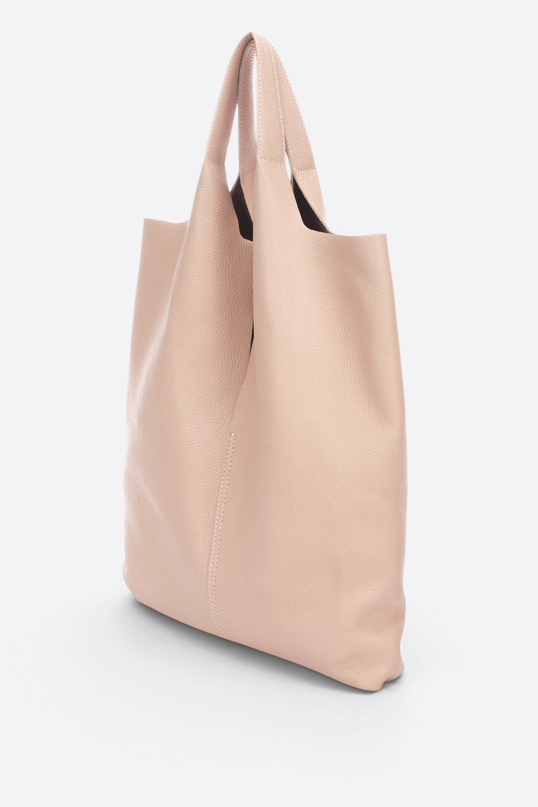 Martina Made in Italy Leather Tote Bag – Blush Pink