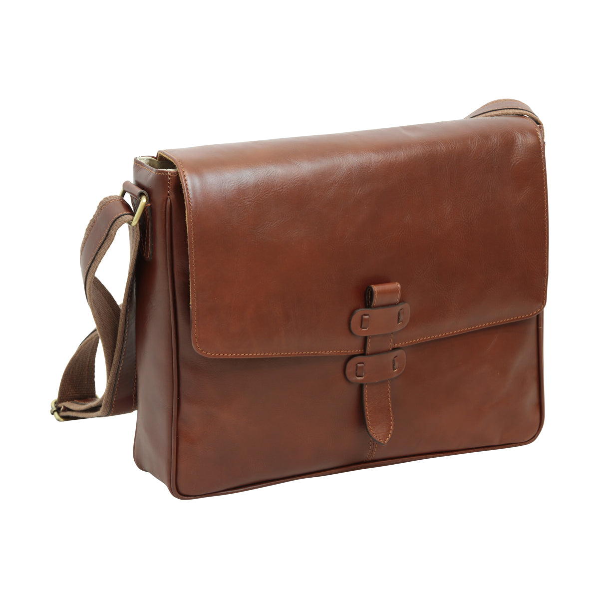 LUSSO Cowhide Leather Messenger