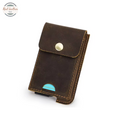 Genuine Leather Personalized Anti-theft Card Case